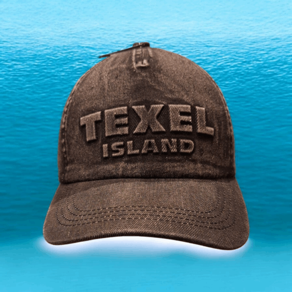 Baseballcap grijs met embossing