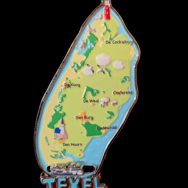 magneet eiland Texel metaal