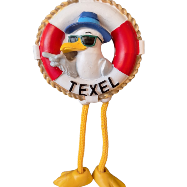 magneet meeuw in boei Texel