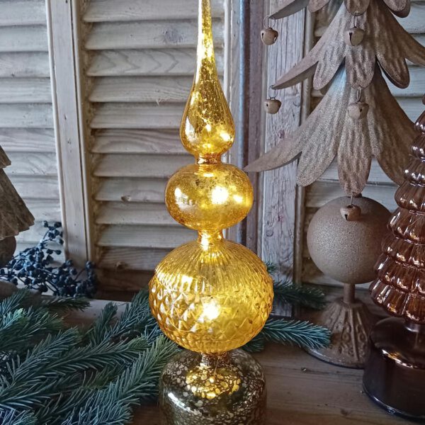 Piek licht en beweging goud