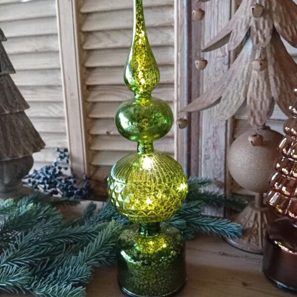 Piek draaiend met licht groen